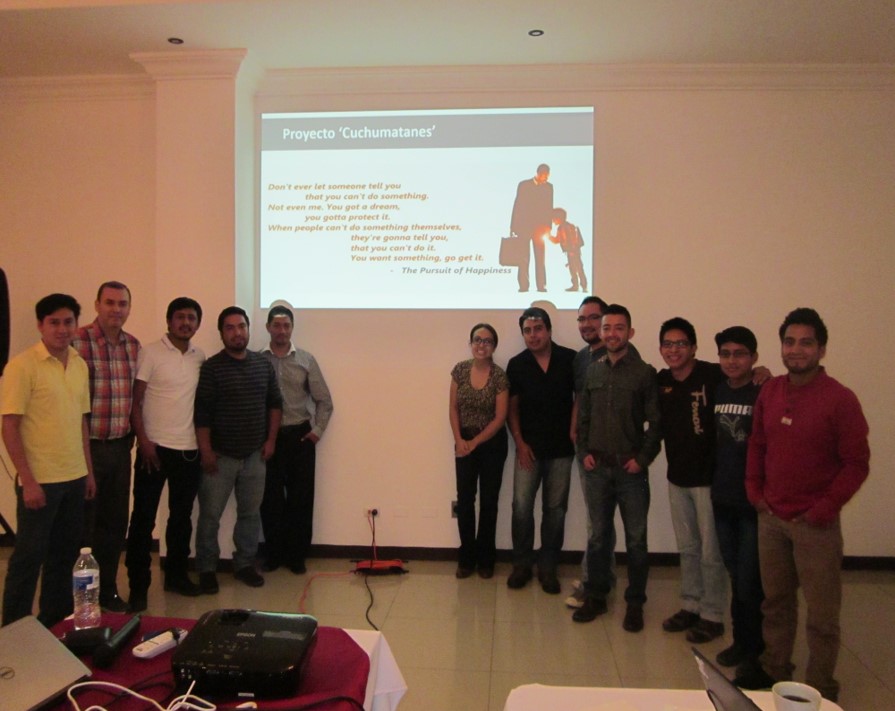 Our team in Guatemala